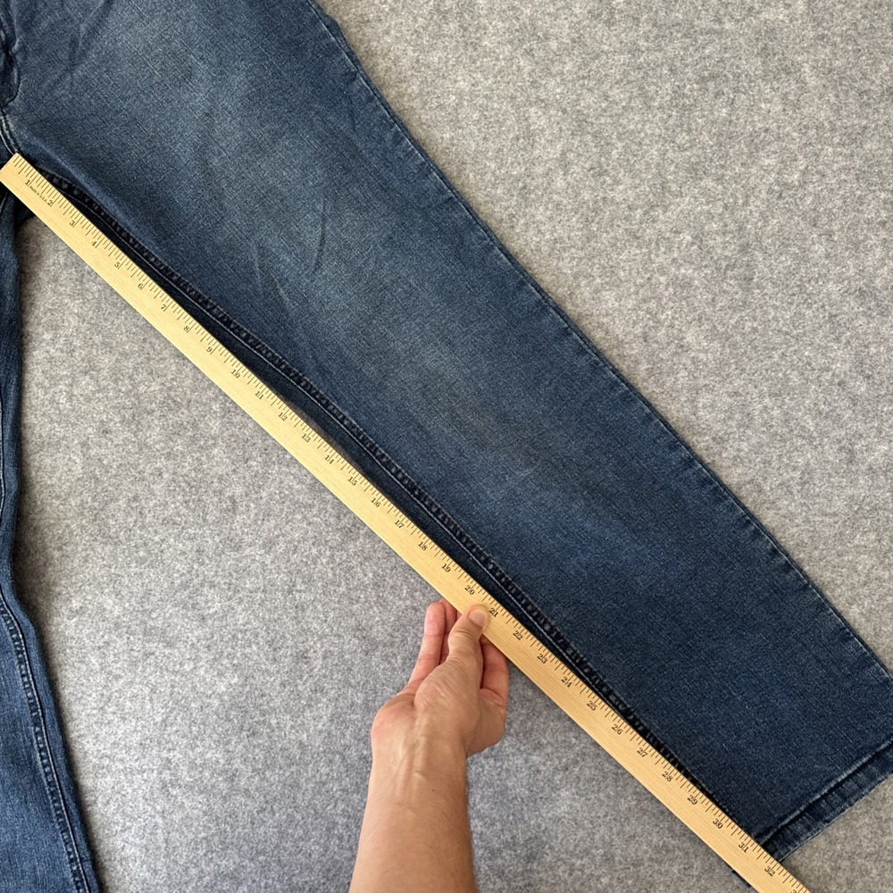 Urban Star Jeans Men's Blue Denim 34x32 Straight Leg Fit - Picture 10 of 13
